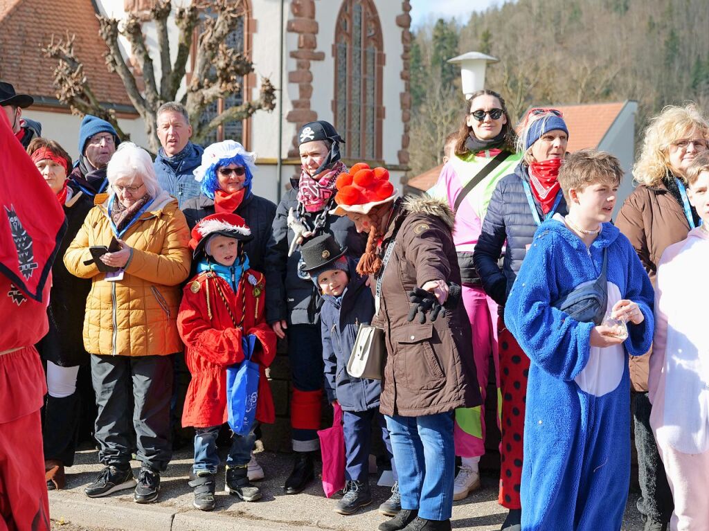 Der Fasnachtsumzug in Buchenbach ist bei den Narren beliebt.