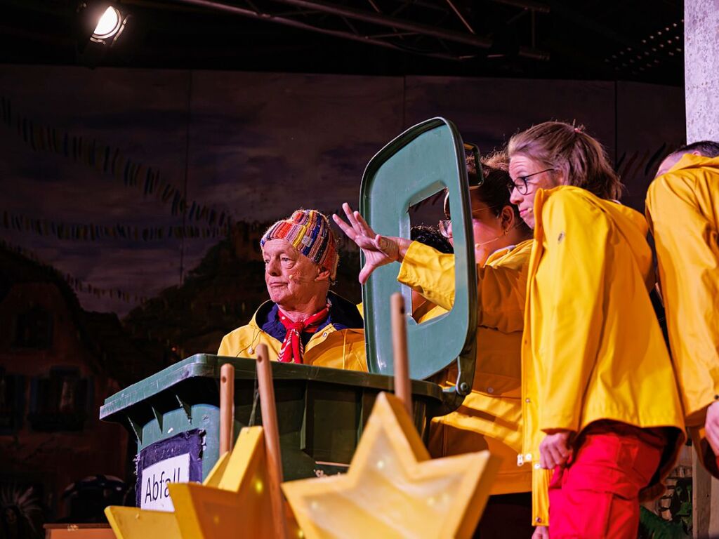 Beste Laune aus ausgelassene Stimmung herrschte beim Zunftabend in Staufen.