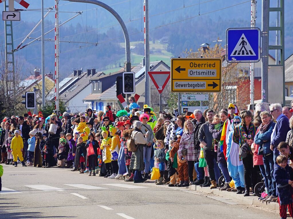 Mit einem groen Umzug hat Kirchzartens Hllenzunft ihr 90. Jubilum gefeiert.