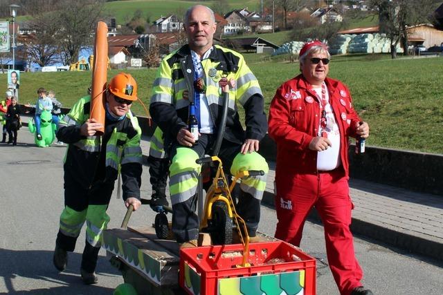 Fotos: Der Umzug ist der Hhepunkt der Fasnet in Oberried