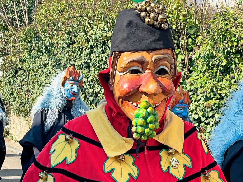 Das ganze Dorf ist auf den Beinen, wenn der Fasnachtsumzug durch Istein zieht.