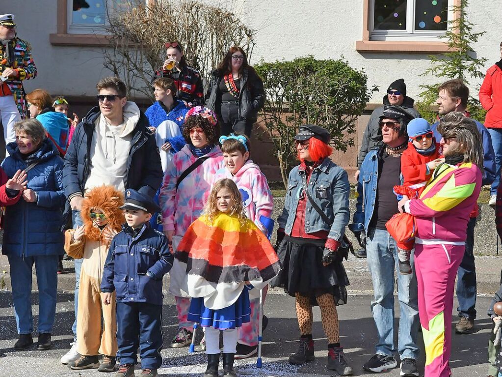 Der Meienheimer Umzug am Fasentsonntag