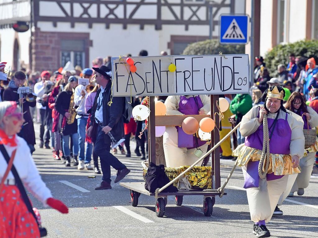 Der Meienheimer Umzug am Fasentsonntag