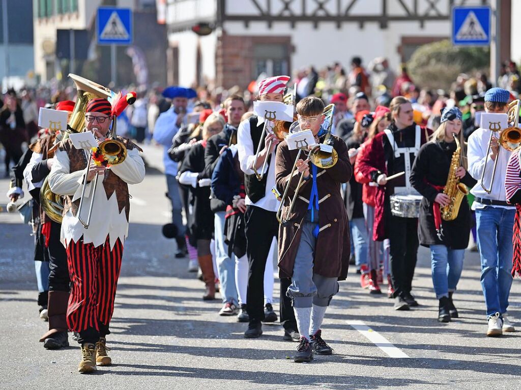 Der Meienheimer Umzug am Fasentsonntag