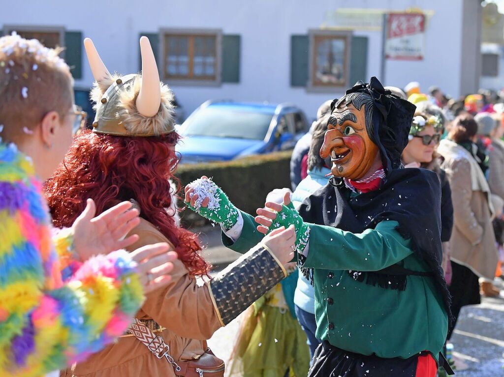 Der Meienheimer Umzug am Fasentsonntag