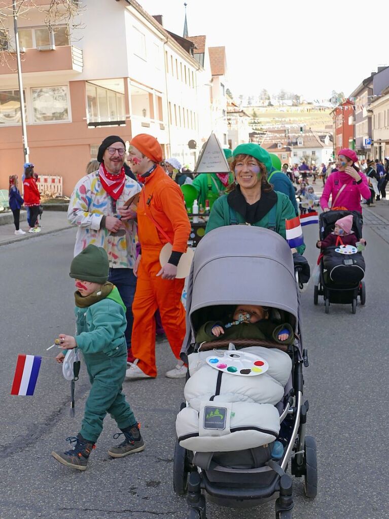 Nrrischer Kinderumzug in Bonndorf