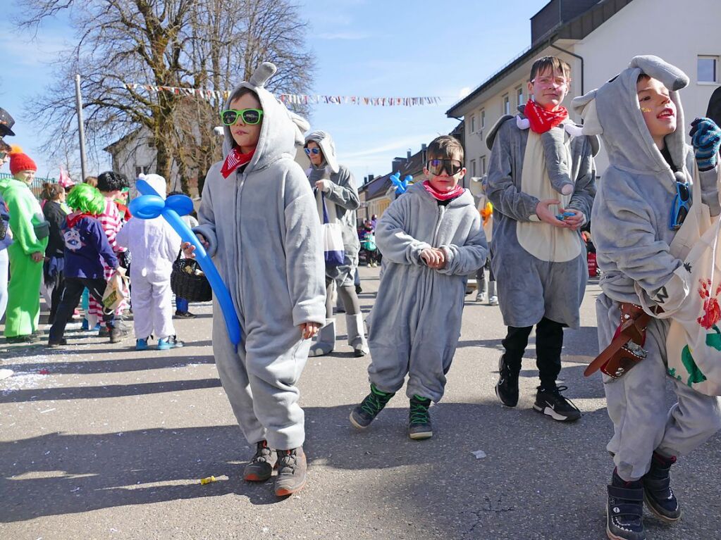 Nrrischer Kinderumzug in Bonndorf