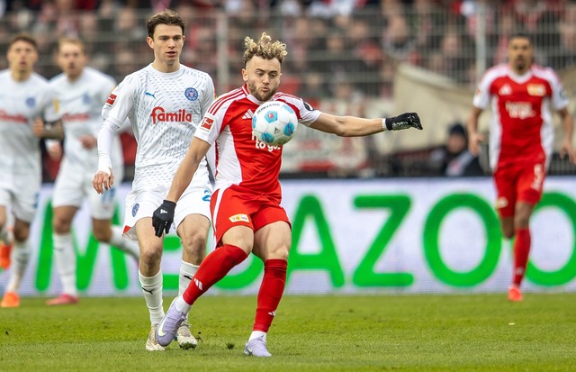 Union Berlin zeigt nach dem Debakel in Dortmund eine Leistungssteigerung.  | Foto: Andreas Gora/dpa