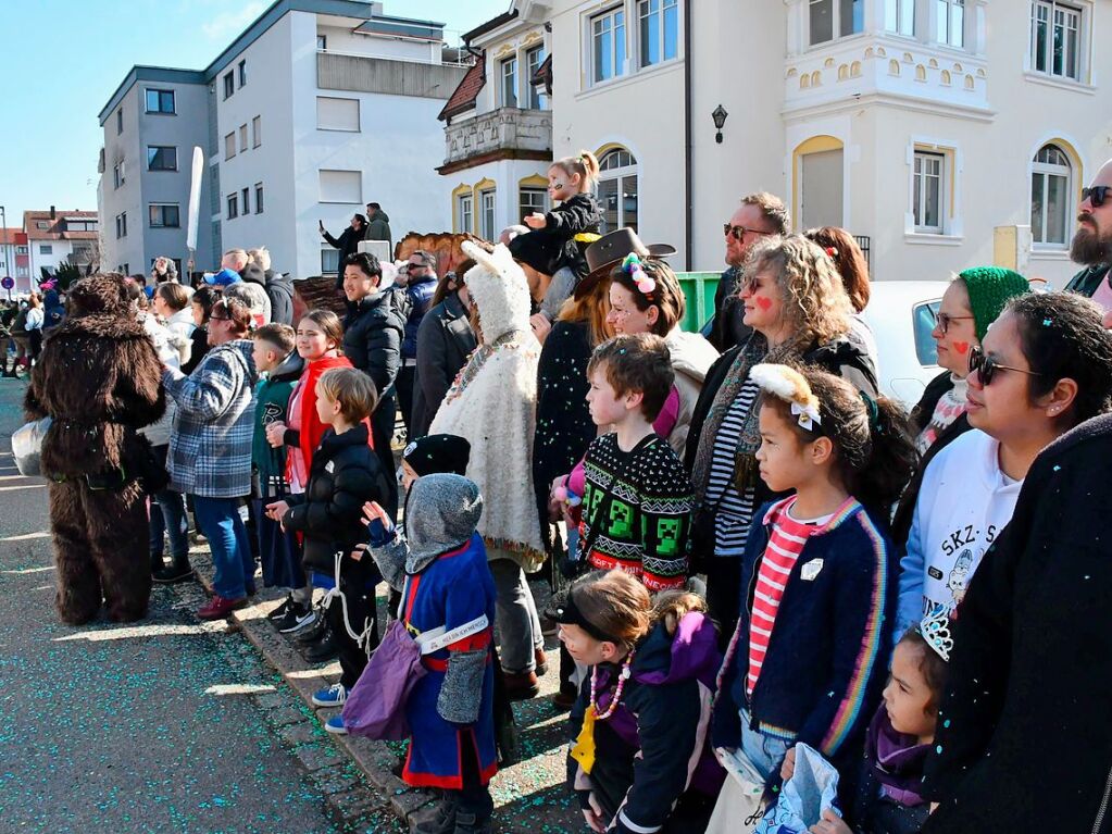 In Grenzach und Wyhlen wurde bei den Umzgen krftig gefeiert.