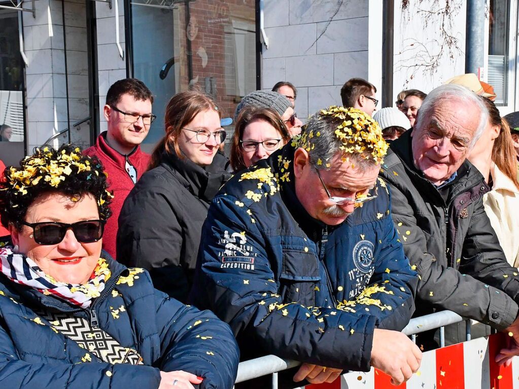 In Grenzach und Wyhlen wurde bei den Umzgen krftig gefeiert.