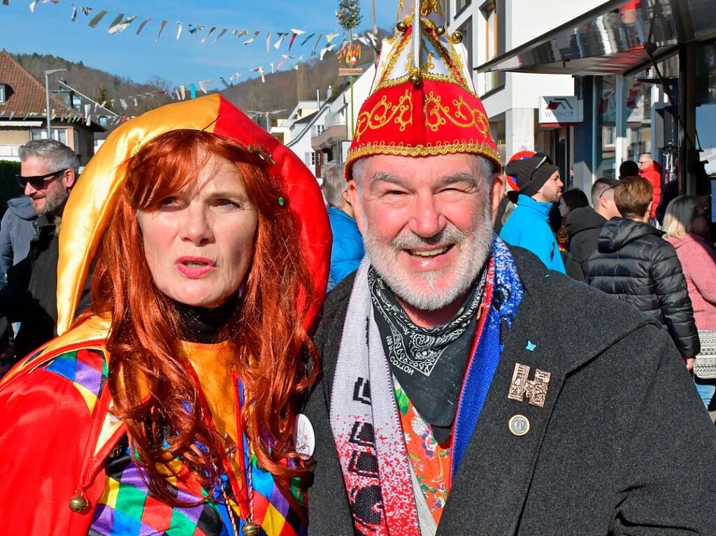 In Grenzach und Wyhlen wurde bei den Umzgen krftig gefeiert.