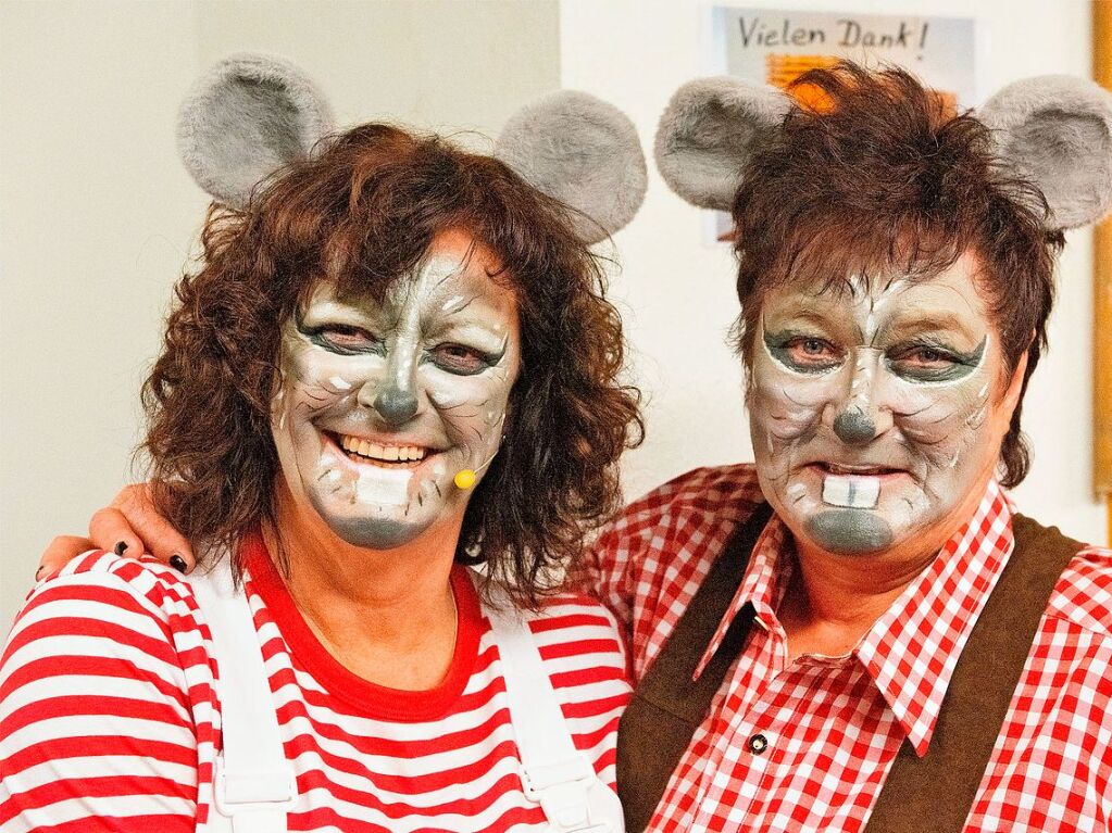 Die zwei Muschen vom Kirchplatz, Christine Wisser und Gaby Booz