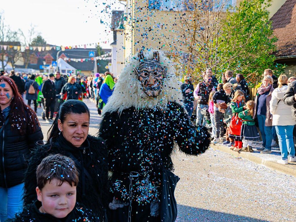 Der Fasnetumzug in Hartheim