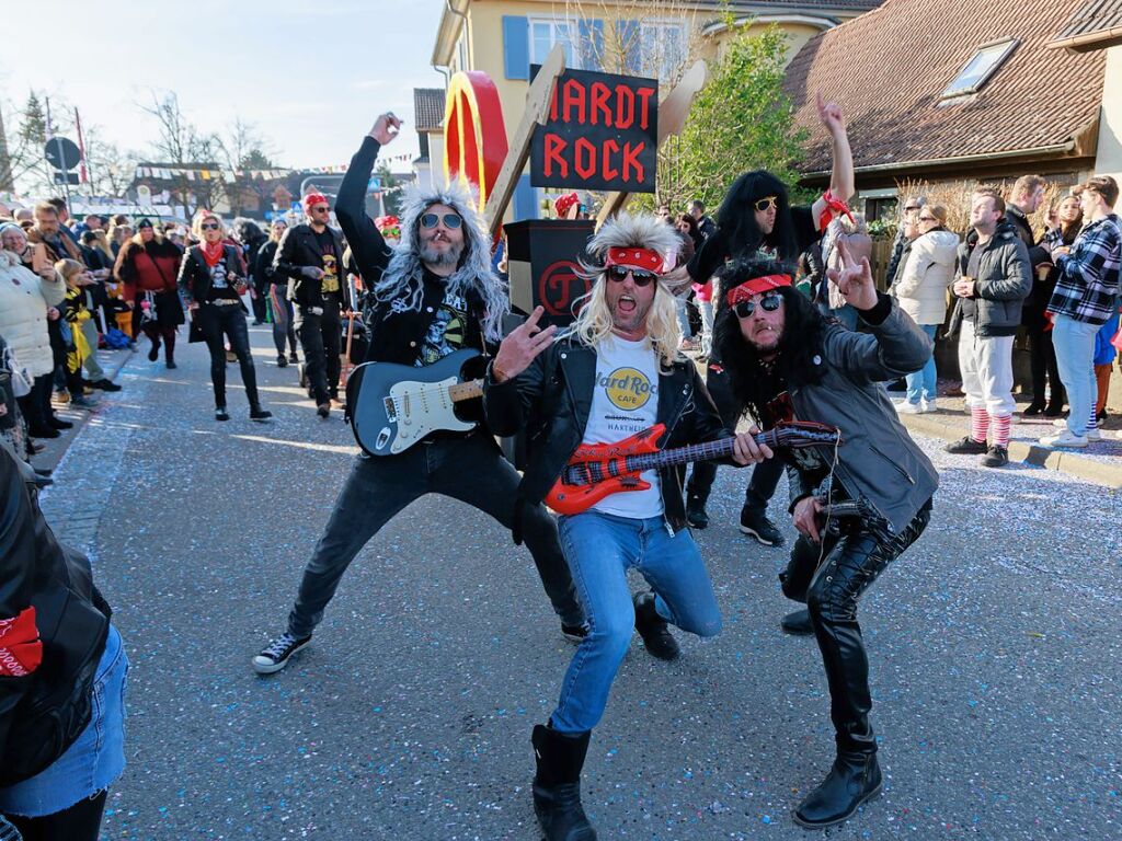 Der Fasnetumzug in Hartheim