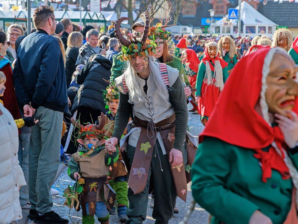 Der Fasnetumzug in Hartheim