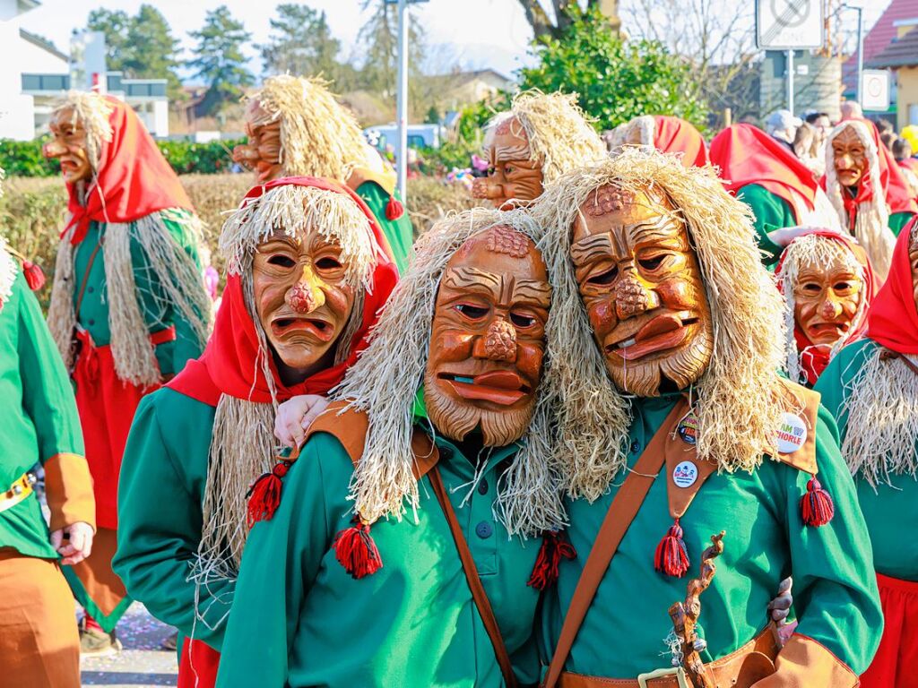 Der Fasnetumzug in Hartheim