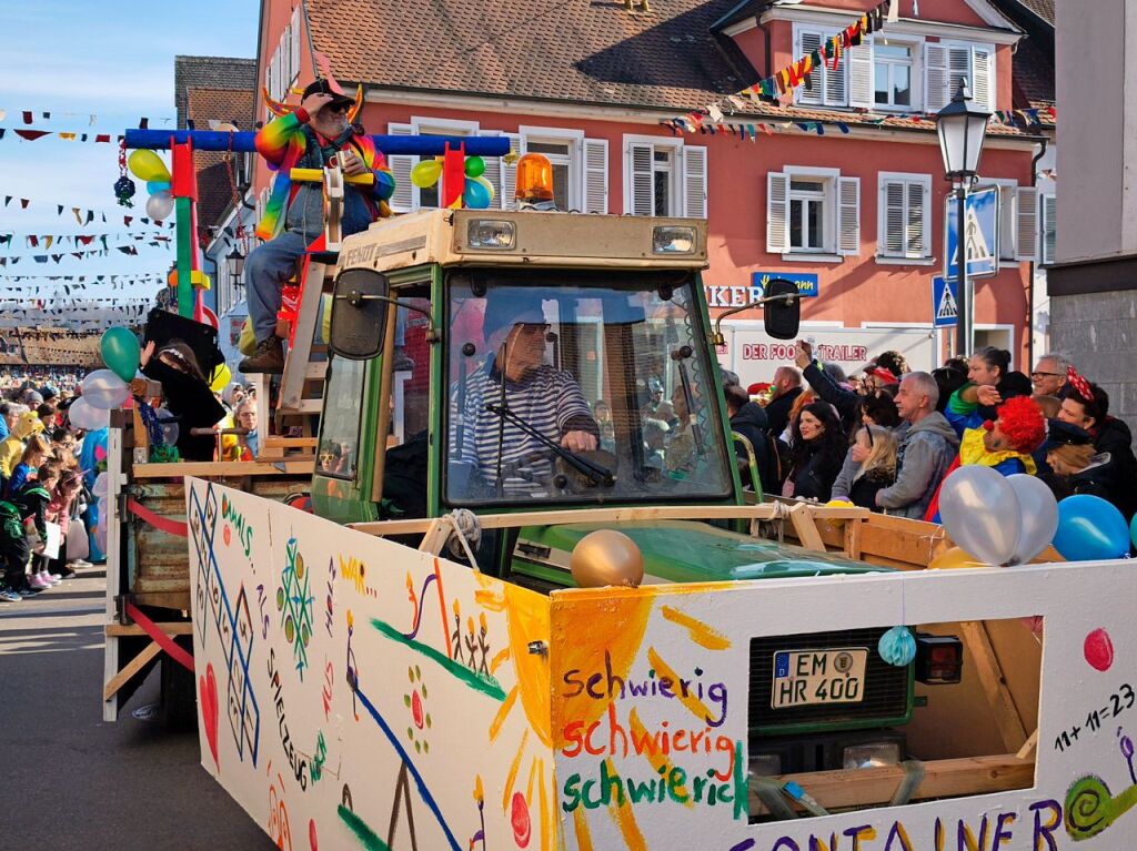 Container-Kindergarten ein No-Go, zumindest wird's schwierig fr Schulthei Schwier.