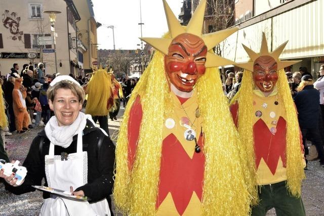 Fasnachtsumzug in Schopfheim: Das Arubaland bleibt bunt