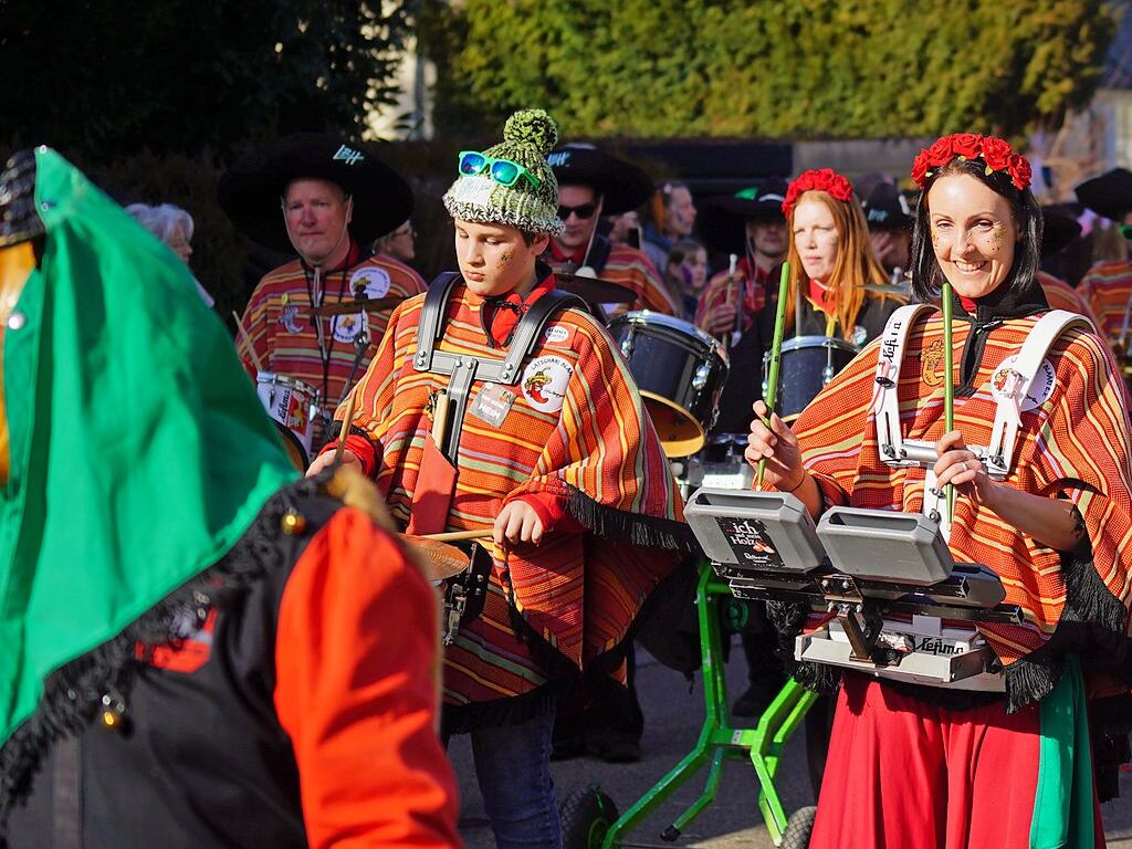 Mit einem groen Umzug hat Kirchzartens Hllenzunft ihr 90. Jubilum gefeiert.