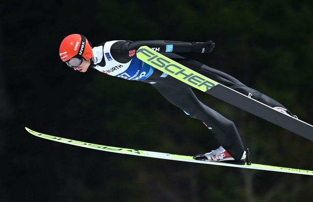 Karl Geiger ist zur WM wieder in Form.  | Foto: Hendrik Schmidt/dpa