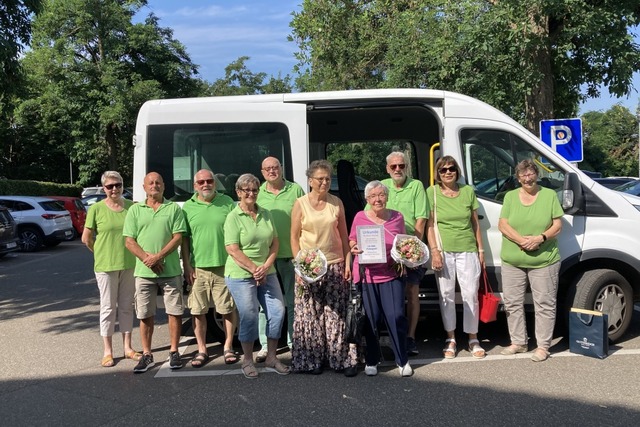 Der Brgerbus hat im Juli vergangenen Jahres die 15.000 Insassen transportiert.  | Foto: Christiane Breuer