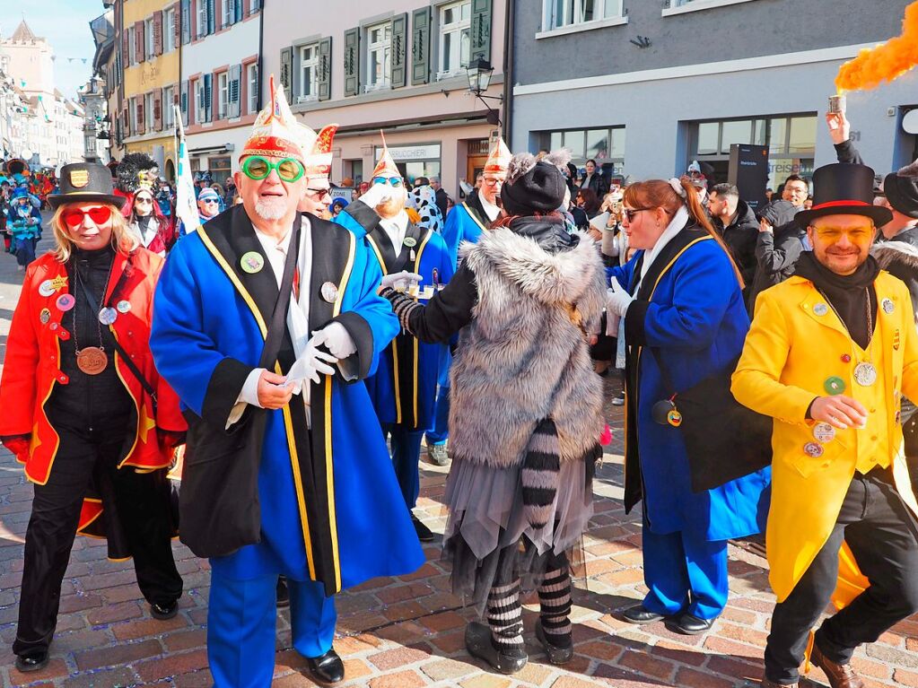 In den beiden Rheinfelden herrschte bei strahlendem Sonnenschein ausgelassene Stimmung.