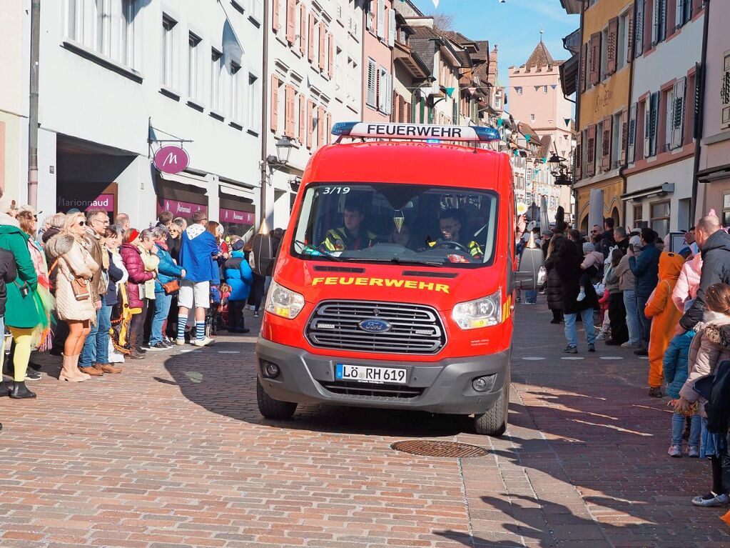 In den beiden Rheinfelden herrschte bei strahlendem Sonnenschein ausgelassene Stimmung.