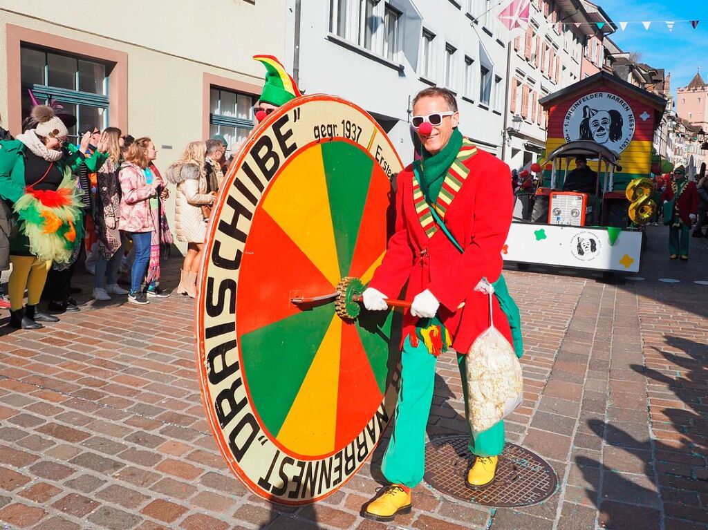 In den beiden Rheinfelden herrschte bei strahlendem Sonnenschein ausgelassene Stimmung.