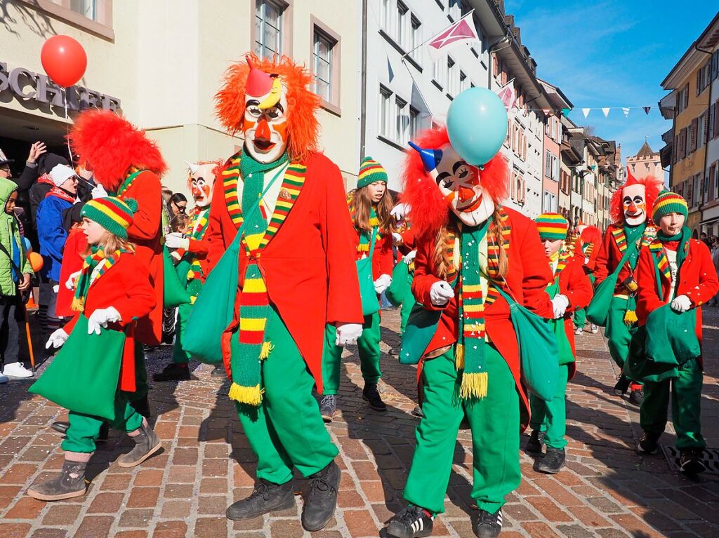 In den beiden Rheinfelden herrschte bei strahlendem Sonnenschein ausgelassene Stimmung.