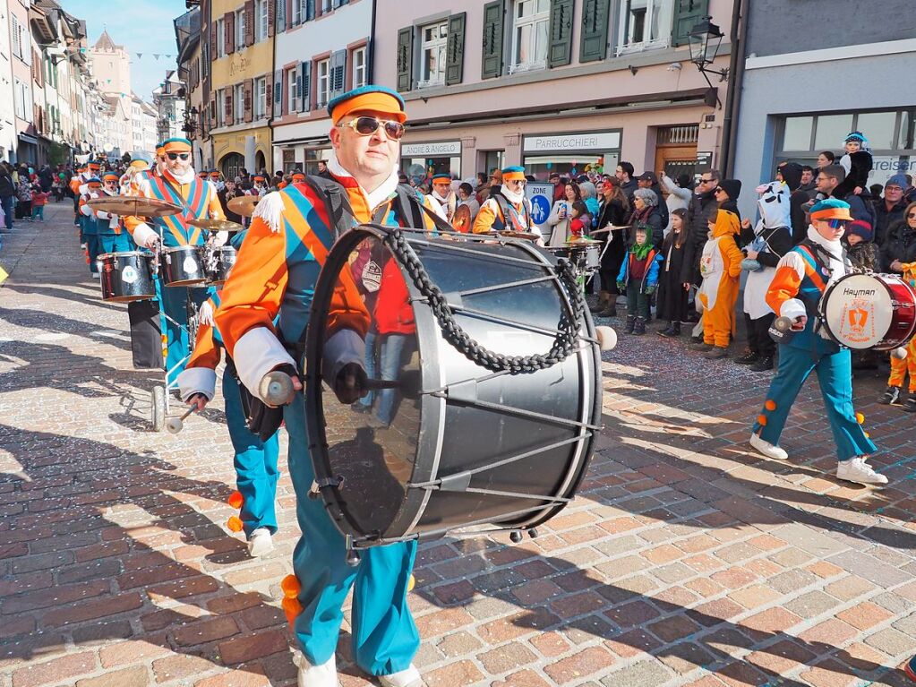 In den beiden Rheinfelden herrschte bei strahlendem Sonnenschein ausgelassene Stimmung.