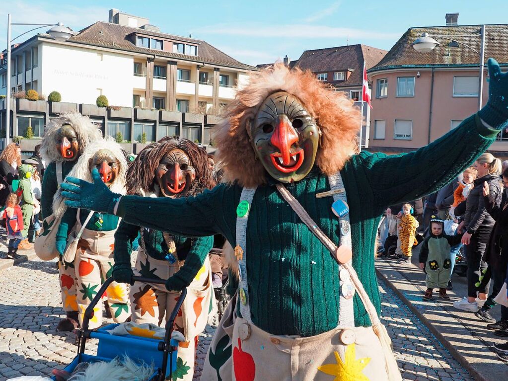 In den beiden Rheinfelden herrschte bei strahlendem Sonnenschein ausgelassene Stimmung.