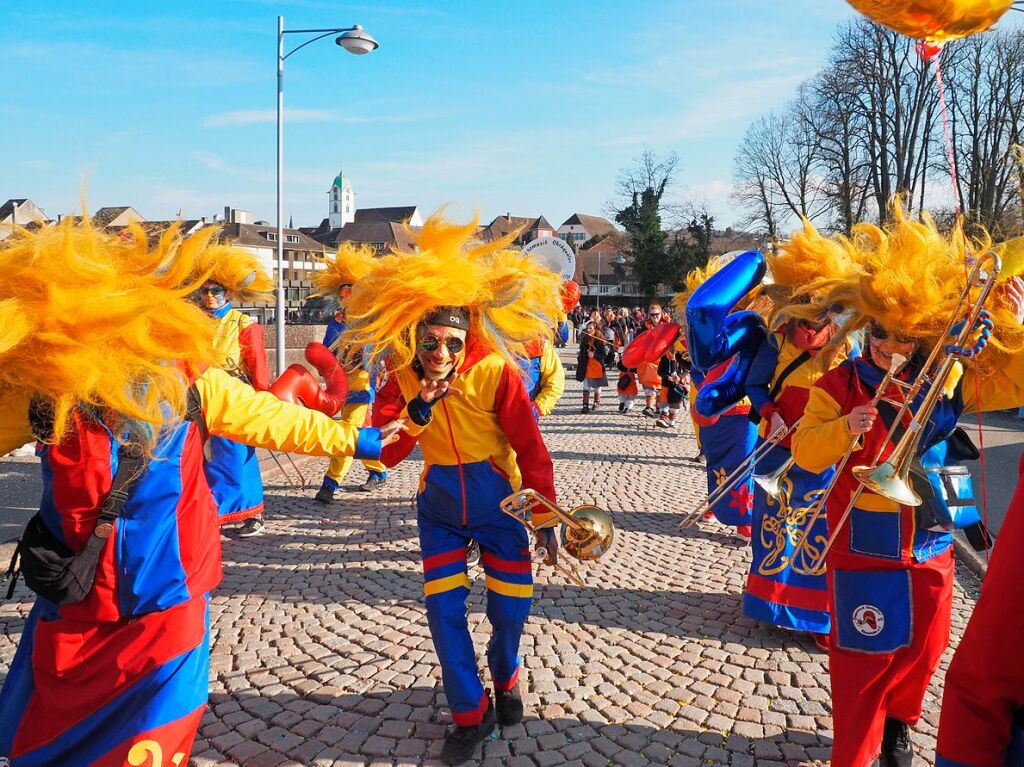 In den beiden Rheinfelden herrschte bei strahlendem Sonnenschein ausgelassene Stimmung.