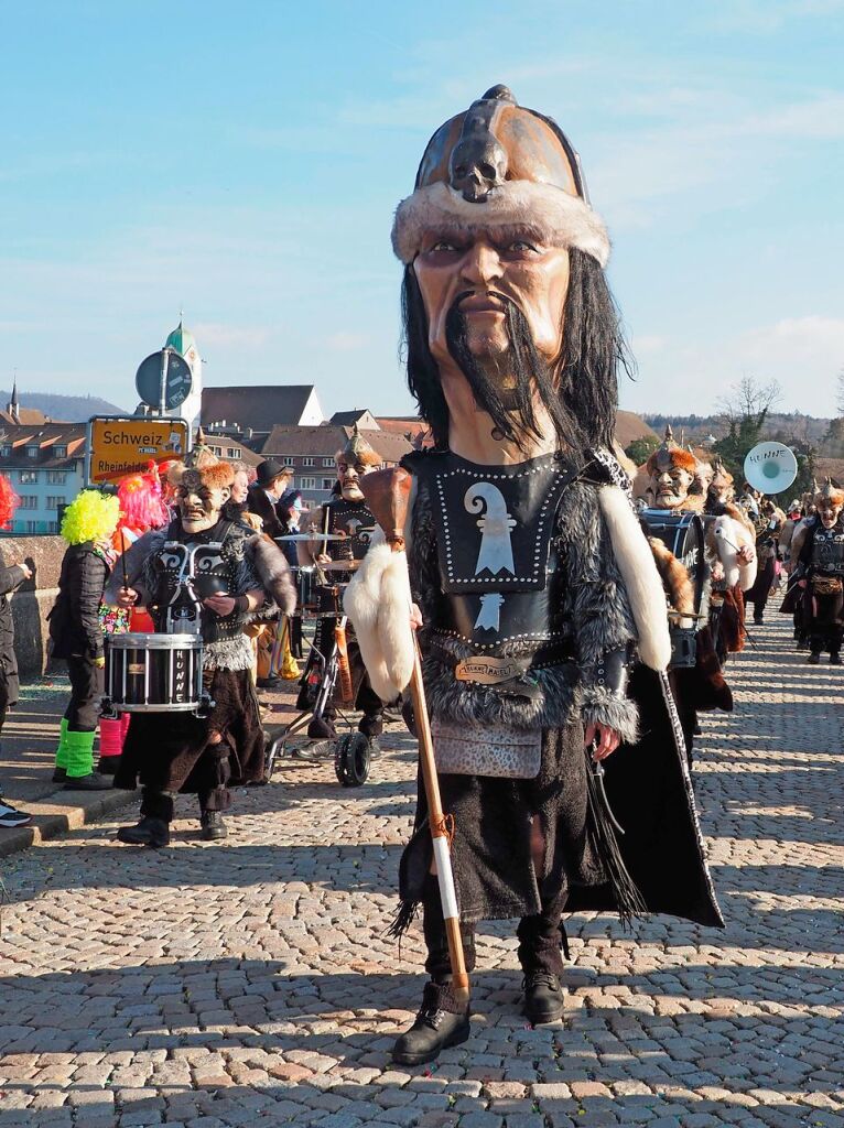 In den beiden Rheinfelden herrschte bei strahlendem Sonnenschein ausgelassene Stimmung.