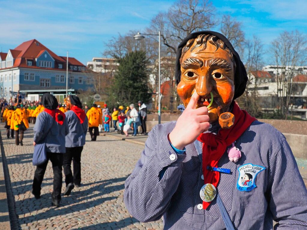 In den beiden Rheinfelden herrschte bei strahlendem Sonnenschein ausgelassene Stimmung.