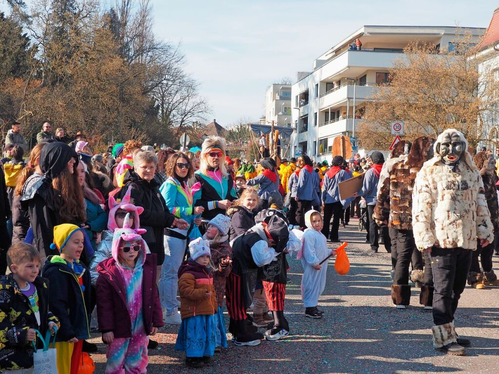 In den beiden Rheinfelden herrschte bei strahlendem Sonnenschein ausgelassene Stimmung.