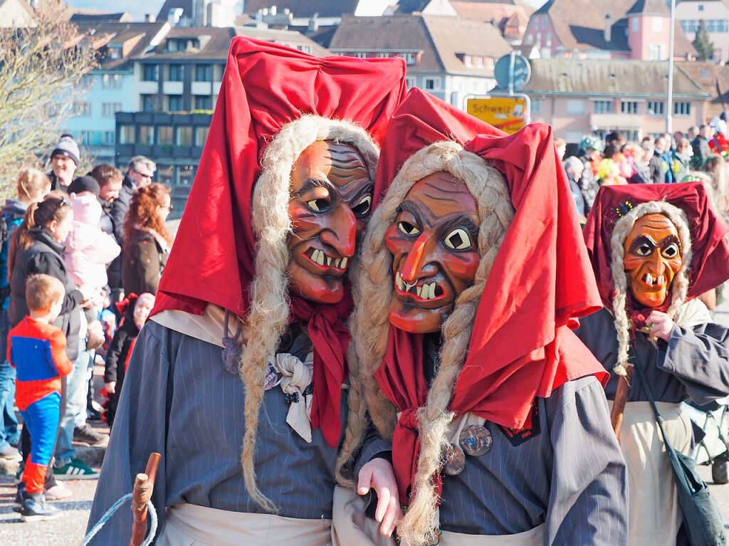 In den beiden Rheinfelden herrschte bei strahlendem Sonnenschein ausgelassene Stimmung.