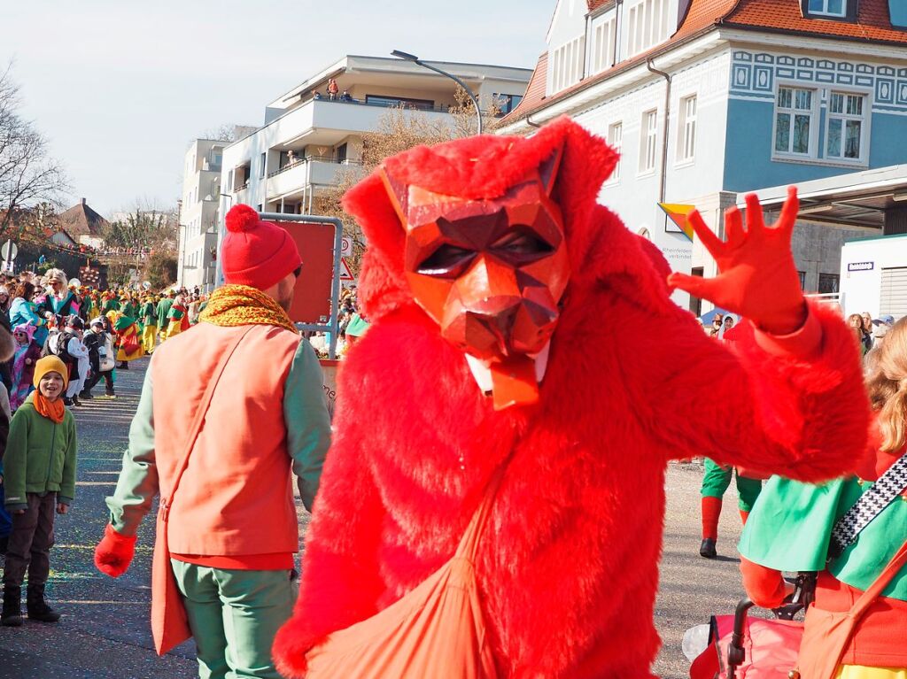 In den beiden Rheinfelden herrschte bei strahlendem Sonnenschein ausgelassene Stimmung.