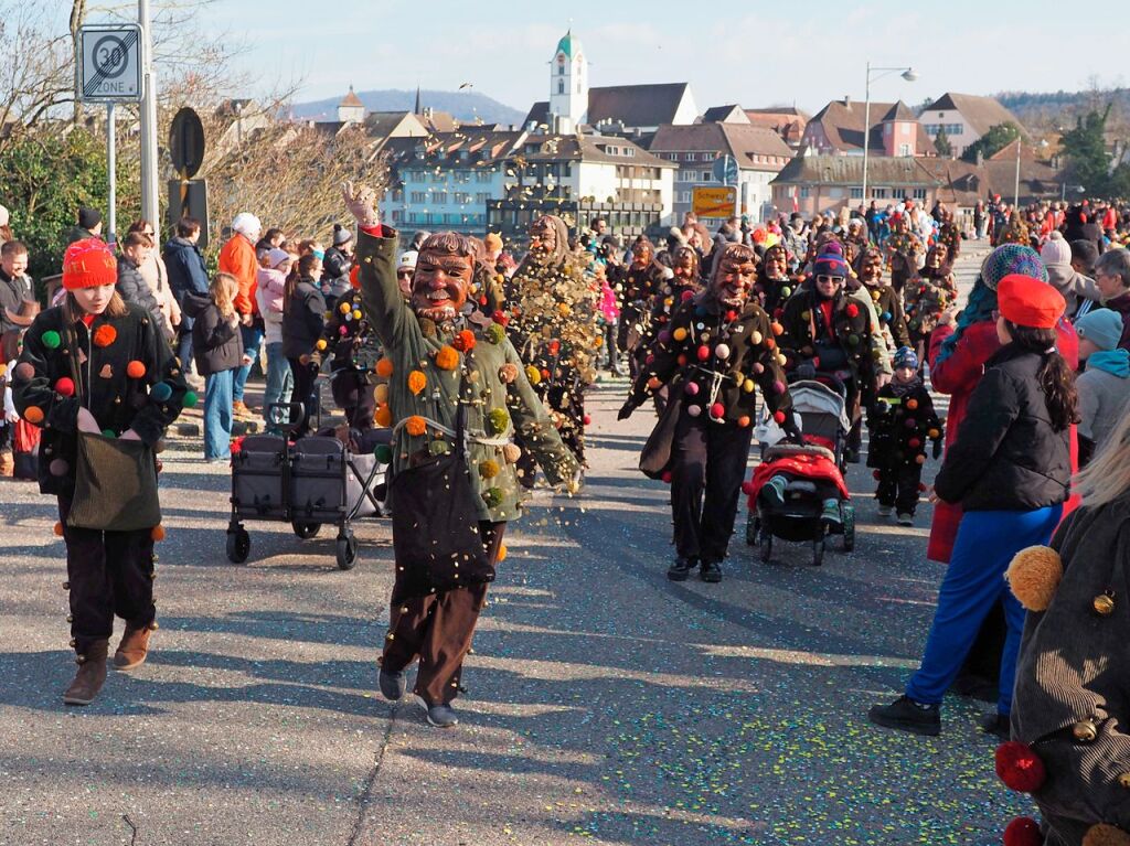 In den beiden Rheinfelden herrschte bei strahlendem Sonnenschein ausgelassene Stimmung.