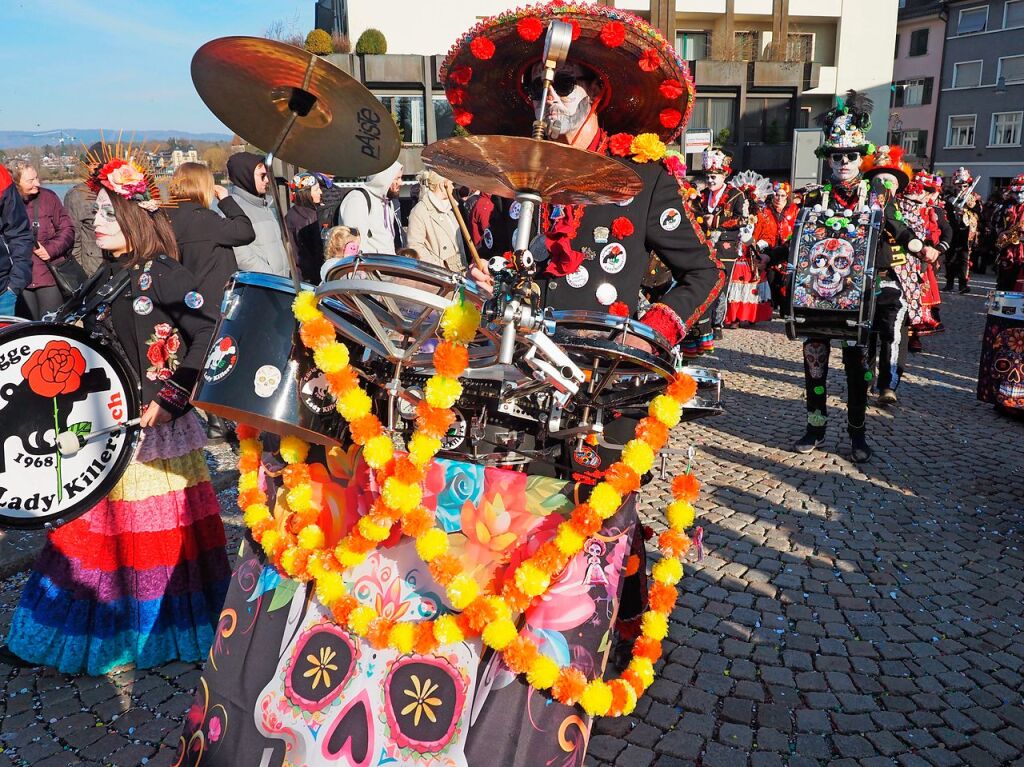 In den beiden Rheinfelden herrschte bei strahlendem Sonnenschein ausgelassene Stimmung.