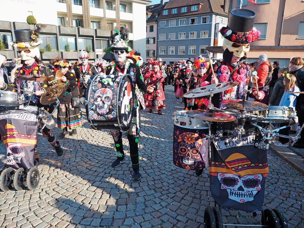 In den beiden Rheinfelden herrschte bei strahlendem Sonnenschein ausgelassene Stimmung.