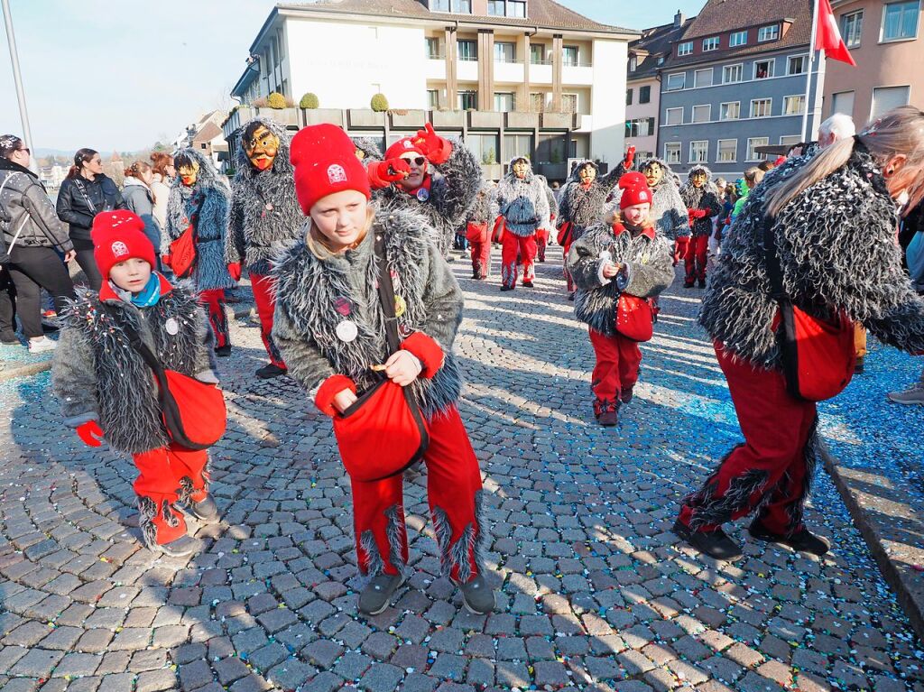 In den beiden Rheinfelden herrschte bei strahlendem Sonnenschein ausgelassene Stimmung.