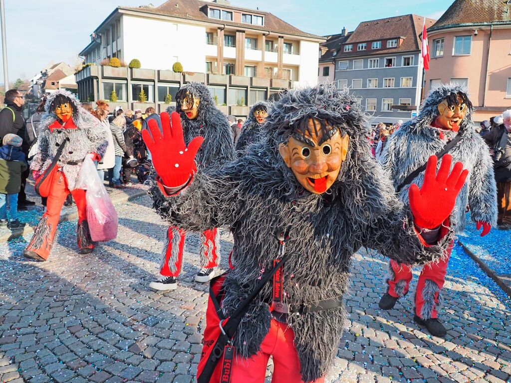 In den beiden Rheinfelden herrschte bei strahlendem Sonnenschein ausgelassene Stimmung.