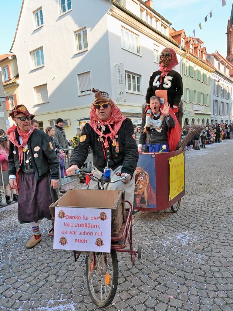 Auch so lsst sich mit Freunden ein rundes Jubilum feiern