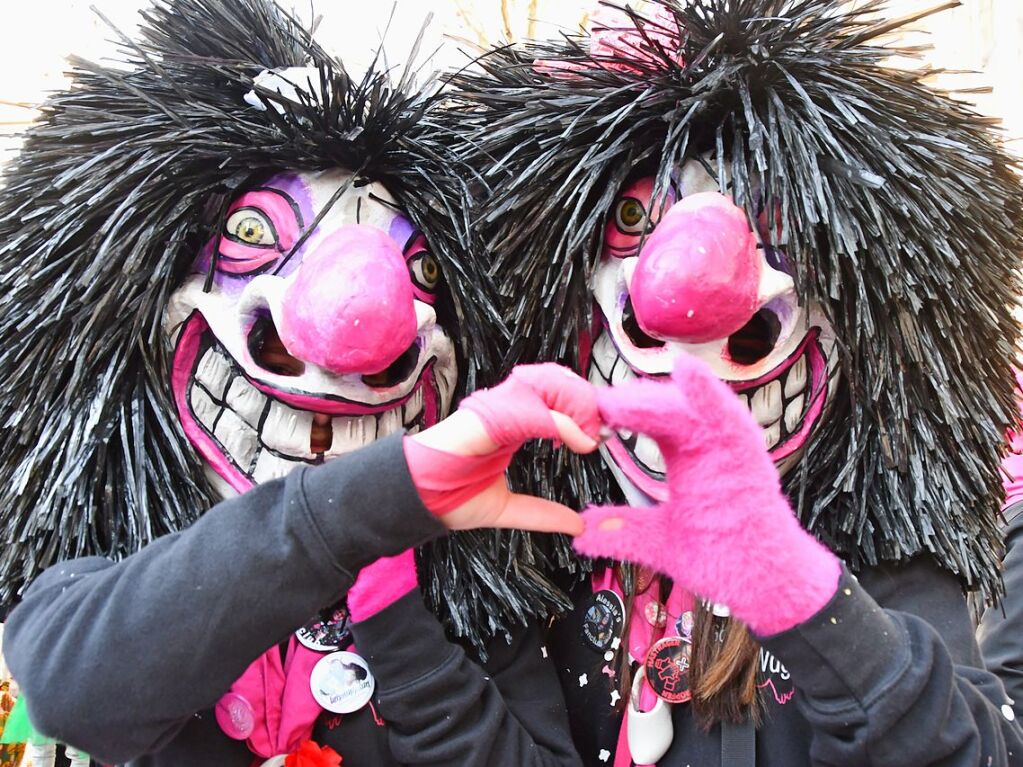 So bunt war der Fasnachtsumzug in Lrrach.