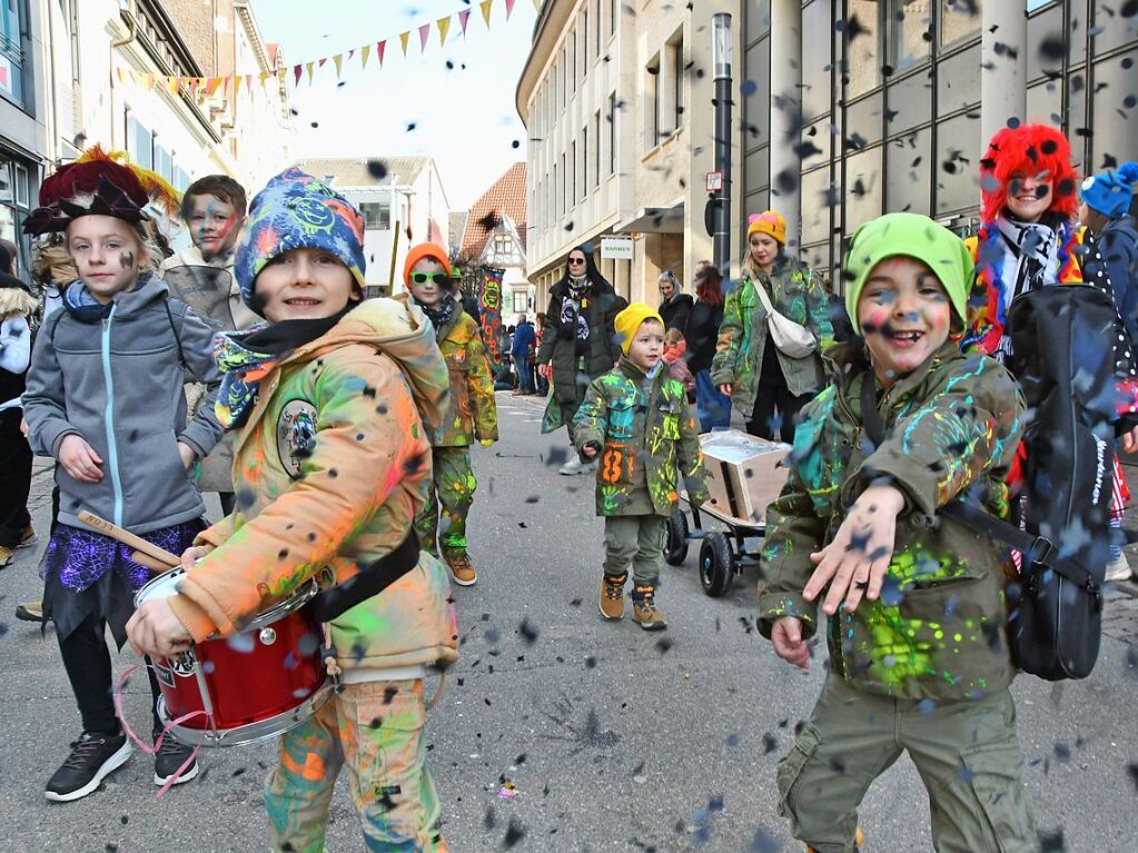 So bunt war der Fasnachtsumzug in Lrrach.