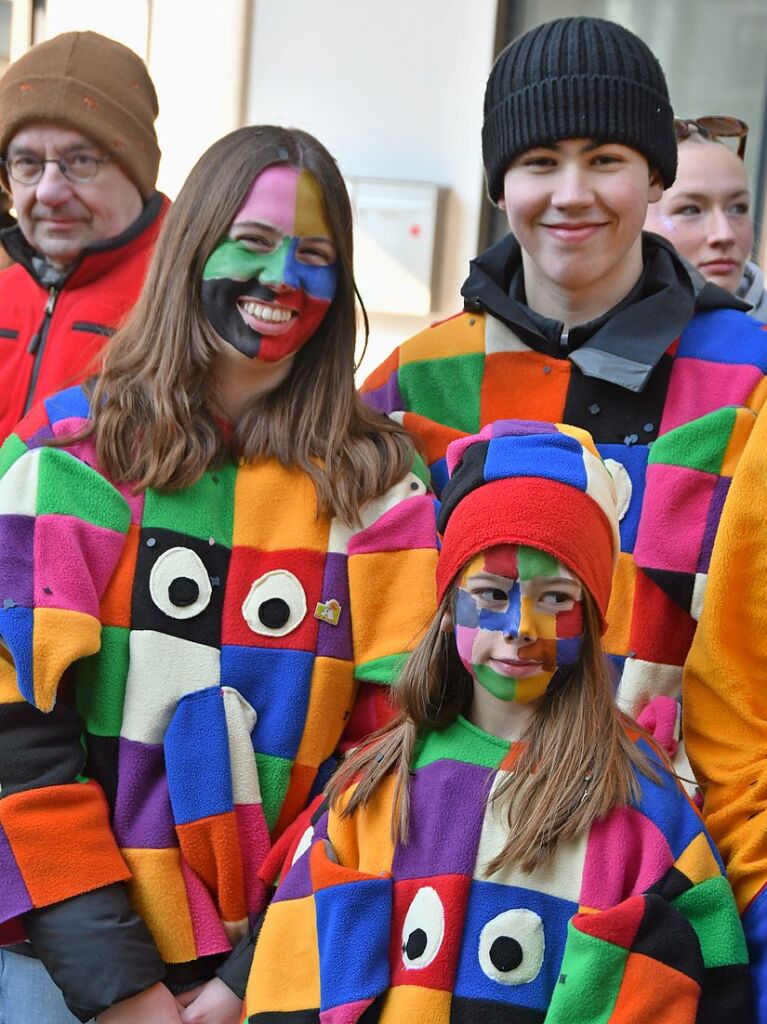 So bunt war der Fasnachtsumzug in Lrrach.