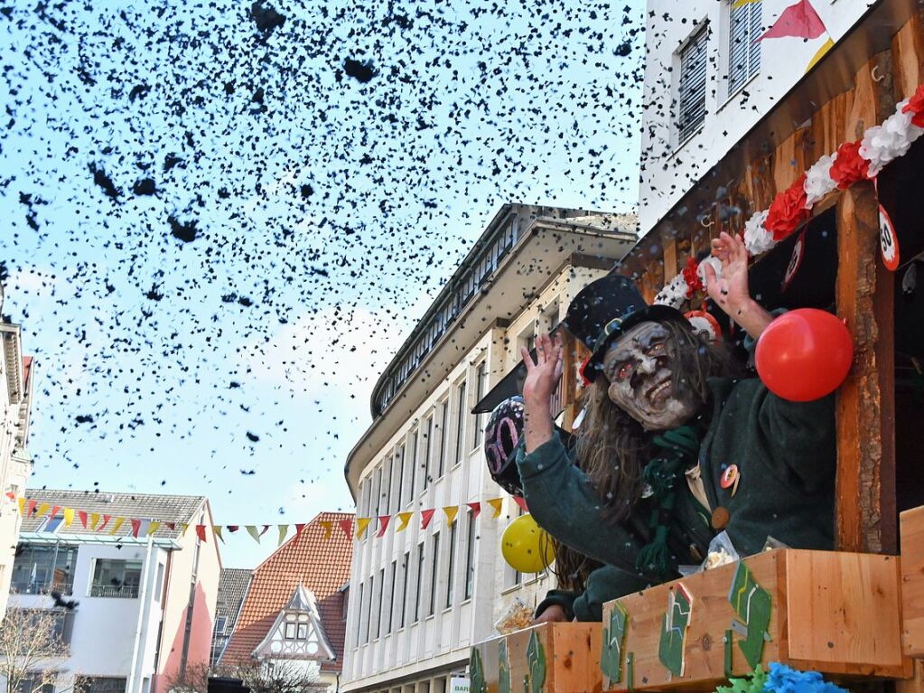 So bunt war der Fasnachtsumzug in Lrrach.