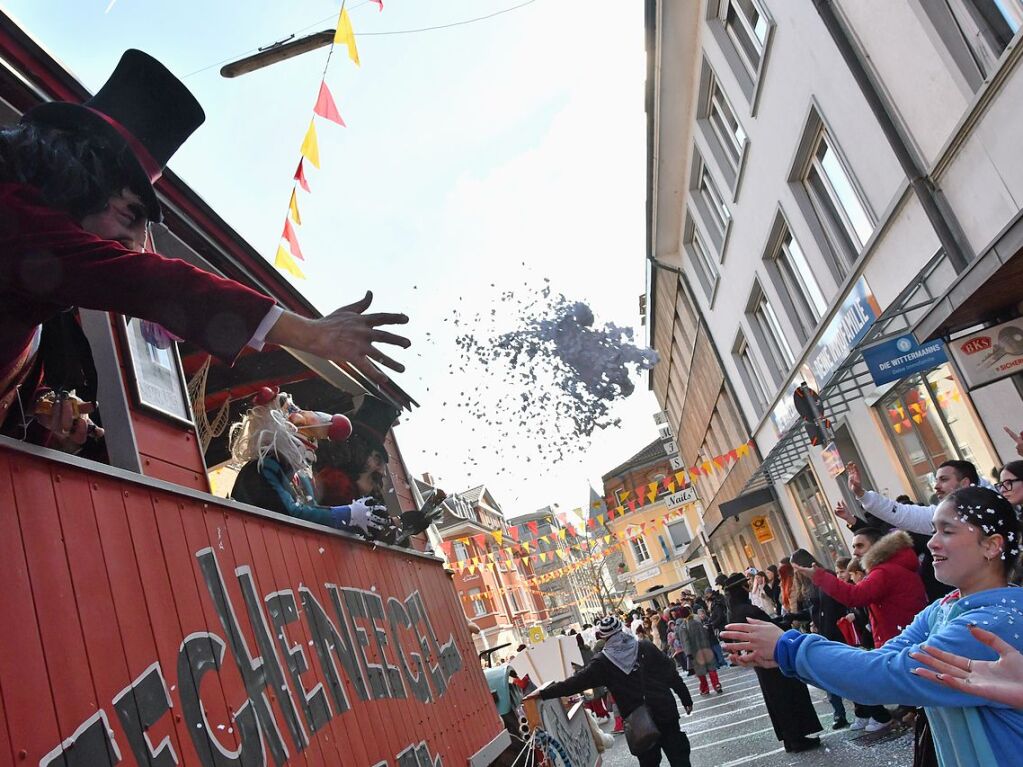 So bunt war der Fasnachtsumzug in Lrrach.