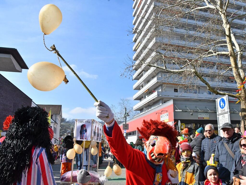 So bunt war der Fasnachtsumzug in Lrrach.