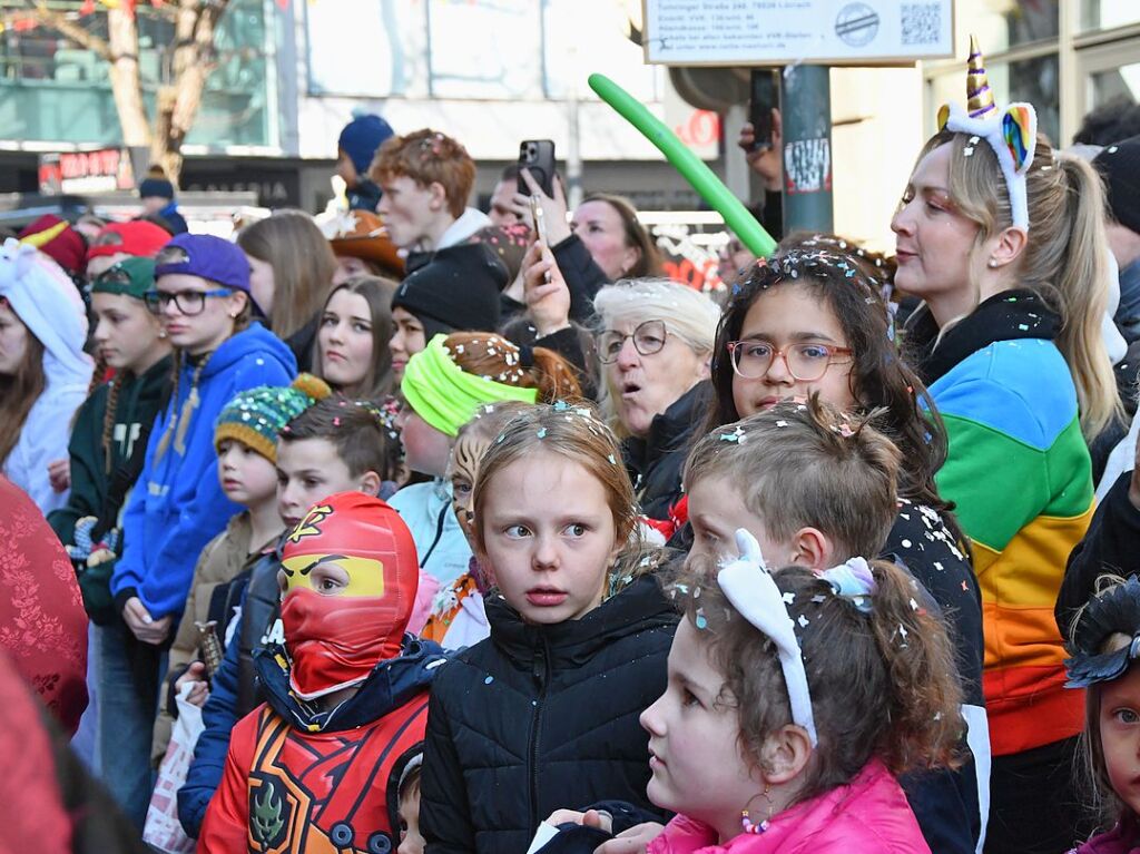 So bunt war der Fasnachtsumzug in Lrrach.